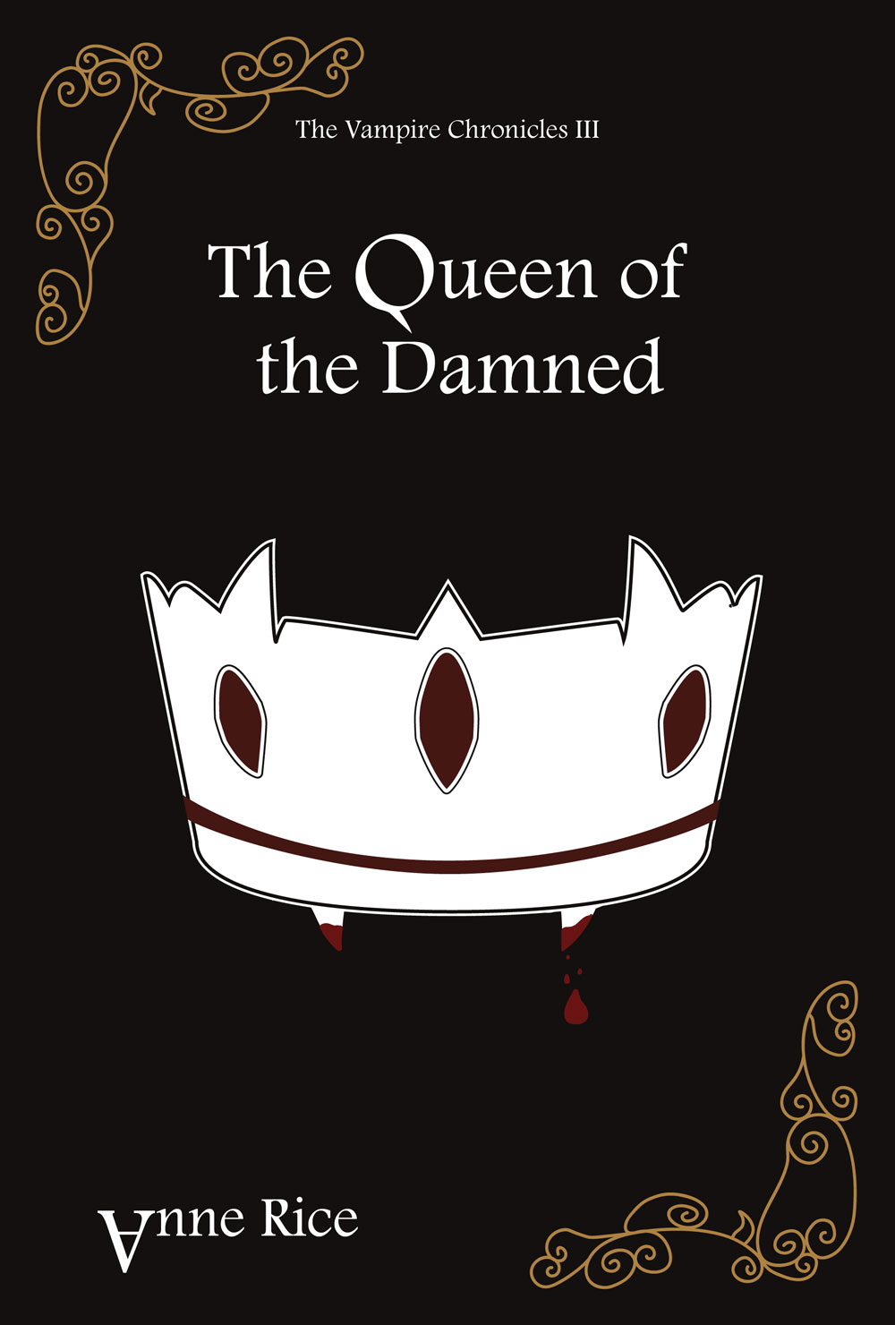 Final cover for Queen of the Damned